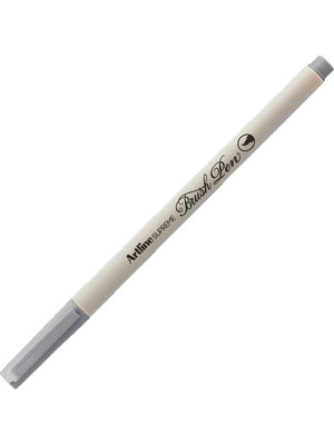 Artline Supreme İnce Fırça Uçlu Markör Kalem Pastel Gri Lv-A-Epfs-F P.Grey LV-A-EPFS-F (12 Li Paket)