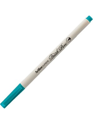Artline Supreme İnce Fırça Uçlu Markör Kalem Turkuaz Lv-A-Epfs-F Turquoise LV-A-EPFS-F (12 Li Paket)