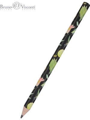 Bruno Visconti Kurşun Kalem Happy Graphix Jumbo 4B 3,5 Mm Botanik 21-0062/32 (30 Lu Paket)