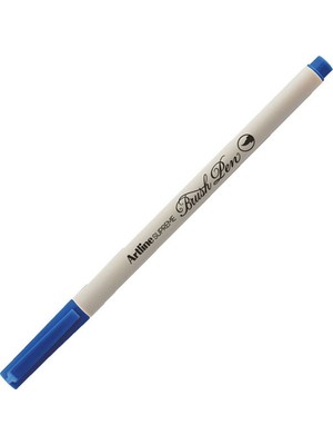 Artline Supreme İnce Fırça Uçlu Markör Kalem Mavi Lv-A-Epfs-F Blue LV-A-EPFS-F (12 Li Paket)