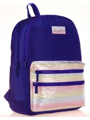 Kaukko Okul Sırt Çantası Magic Dreams Leather Navy Blue K1723