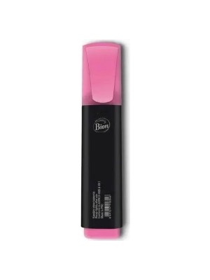 Bion Fosforlu Kalem (İşaret Kalemi) Pembe 9184 (12 Li Paket)