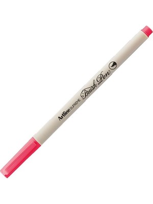 Artline Supreme İnce Fırça Uçlu Markör Kalem Fosforlu Pembe Lv-A-Epfs-F Flo Pink LV-A-EPFS-F (12 Li Paket)