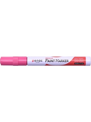 Penac Markör Paint Boya Kalemi Pembe Yuvarlak Uçlu 2-4Mm OT0140-PK (12 Li Paket)