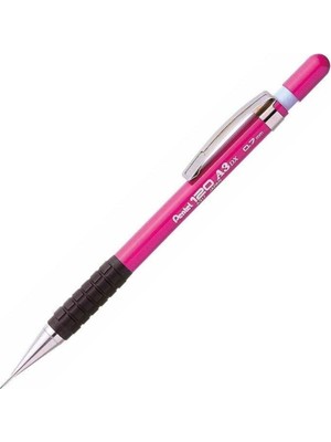Pentel Versatil Kalem (Mekanik Kurşun Kalem) 0.7 Mm Genel Kullanım İçin Tutaçlı Pembe Ya317-p