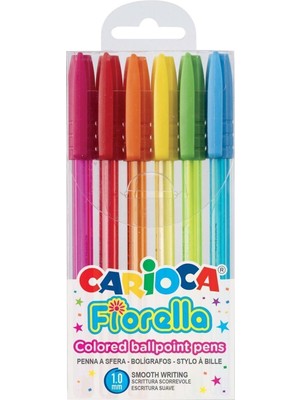 Carioca Tükenmez Kalem Fiorella 6 Renk 42774