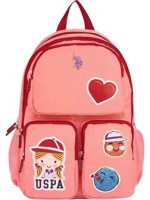Polo Okul Sırt Çantası Pembe Plcan25019