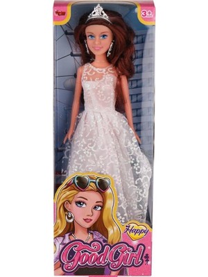 Bafix Vardem Oyuncak 29 Cm Gelinlikli Taçlı Bebek Kutulu Vrd-Wg-66631