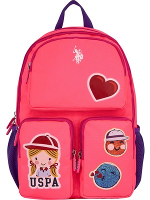 Polo Okul Sırt Çantası Pembe Plcan25010
