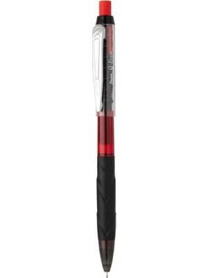Pentel Versatil Kalem (Mekanik Kurşun Kalem) Metal Klipsli Büyük Boy Silgili Q-Erase 0.5 Mm Siyah y-qe425-a