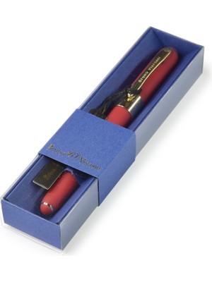 Bruno Visconti Monaco Tükenmez Kalem Mavi 0,5 Mm Kutulu Kırmzı Gövde Mavi Kutu 20-0125/046