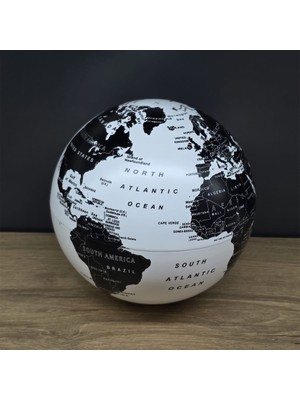 Değirmen Grup LED Işıklı 360 Derece Dönen Dünya Küresi