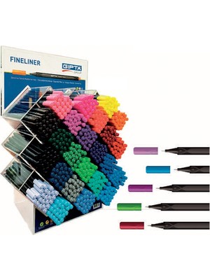Gıpta Fosforlu Kalem Lumistick Shiny Simli 6 Renk 180 Li Std F172800