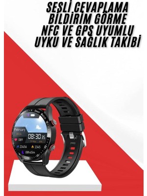 SHC4200 Akıllı Saat 3 Kordon Akıllı Saat Android Ios Uyumlu Uzun Ömürlü Titreşimli