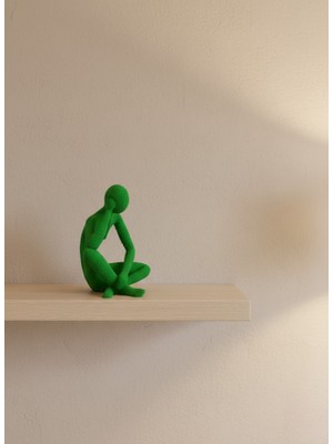 SHC4200 Dekorati̇f Insan Fi̇gürü Yeşi̇l