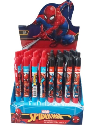 Otto Versatil Kalem (Mekanik Kurşun Kalem) Spiderman 0.7 Mm Web 40720B (48 Li Paket)