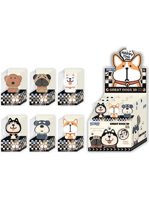 Gıpta Silgi Great Dogs 3D K2368 (24 Lü Paket)