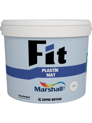 Marshall Fit Plastik Mat Iç Cephe Boyası 3,5 kg