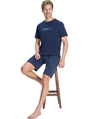 Over Sleep by Poleren Over Sleep 2391 Erkek Süprem Şort Yazlık Takım (M-L-Xl-2xl)