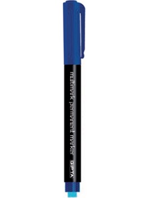 Gıpta Asetat Kalemi Permanent Marker S Seri Mavi F154100 (12 Li Paket)