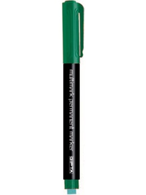 Gıpta Asetat Kalemi Permanent Marker M Seri Yeşil F153800 (12 Li Paket)