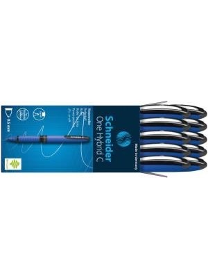  schneider 183201 roller kalem one hybrid c bilye uçlu 0.5 mm siyah scr221 (10 lu kutu)
