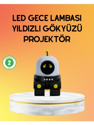 Hayat Store Taşınabilir Lityum Bataryalı LED Gece Lambası ve Projektör - Lisinya
