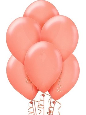 Bafix Balon Metalik Rose Gold (100 Lü Paket)