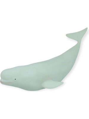 Hayat Store Deniz Hayvanları Serisi - Beyaz Balina 30 cm (Lisinya)