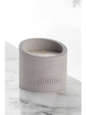 olailon Amber Kokulu Beton Mum | Slope Tasarım | Dekoratif & Modern Stil