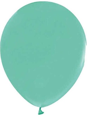 Bafix Balon 12" Baskı Su Yeşili (100 Lü Paket)