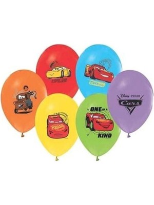 Bafix Balon 12" 4+0 Trafik Baskılı (8 Li Paket)