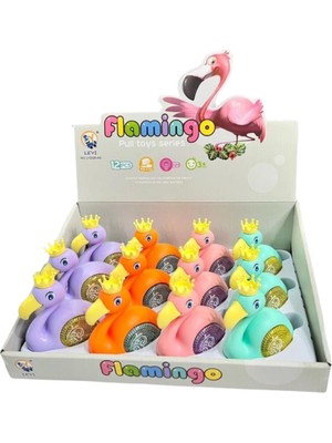Hayat Store LY2226-A9 - Sevımlı Flamingo Kurmalı Işıklı (Lisinya)