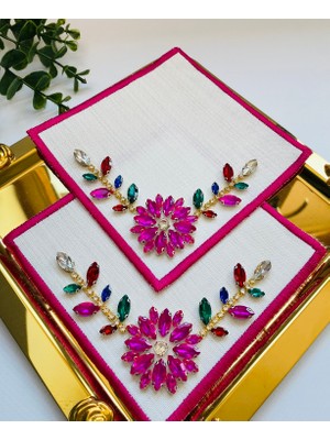 Elçiçek Homedecor Sunum Peçete,koktelyl Peçete,kahve Yanı Sunum Peçete 2 Adet