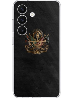 TechTree Samsung Galaxy S26 Uyumlu Osmanlı Tuğrası Detaylı Baskılı Silikon Kılıf