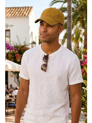 Ritagarcia Erkek Unisex Eskitme Kanvas Beyzbol Şapkası - Ayarlanabilir Pamuklu Vintage Cap