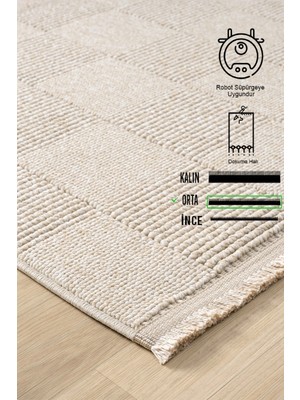 Simerev Halı Yumuşak Bukleli Halı Salon Oturma Odası Mutfak Yatak Çocuk Odası Halısı Ince Yolluk Kilim