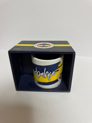 Hayat Store Seramik 1.sınıf Kupa  Sarı Lacivert