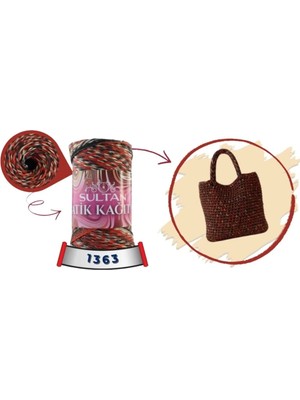 Sultan Batik Kağıt Ip Çanta Ipi 1363 / 2 Adet