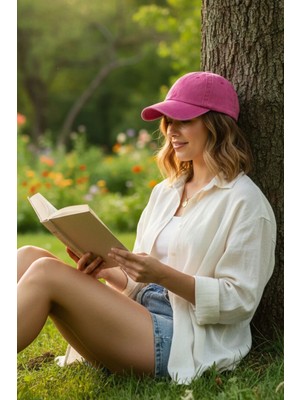 Ritagarcia Kadın Eskitme Görünümlü Vintage Beyzbol Şapkası - Ayarlanabilir Spor Cap