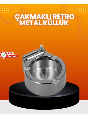 Hayat Store Küllük ve Çakmak Birleşik Set Paslanmaz Çelik Gövde - Lisinya