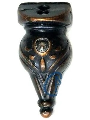 Hayat Store Minare Sandık Ayağı, Kutu Ayak 3 cm - Eskitme, 100 Adet