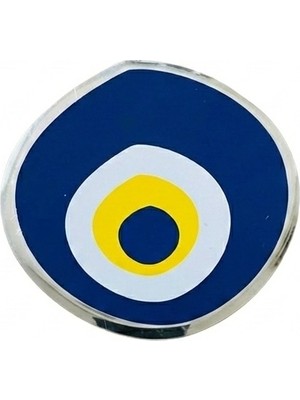 Hayat Store Nazar Boncuk Modeli Etiket Damla Sticker 5.5 cm