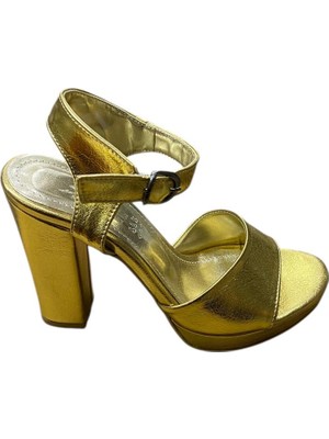 Güven Kundura Kadın Platform Abiye Yazlık Ayakkabı