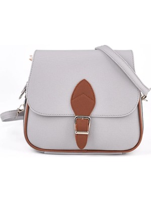 Rivina Gala Kadın Çantası Kapak Detaylı Üç Bölmeli Çapraz En:23 cm Boy:19 cm Genişlik:10 cm