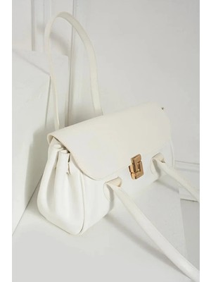 Rivina Mine Kadın Uzun Saplı Dikdörtgen Model El Kol ve Omuz Çantası