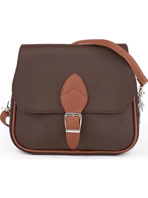 Rivina Gala Kadın Çantası Kapak Detaylı Üç Bölmeli Çapraz En:23 cm Boy:19 cm Genişlik:10 cm