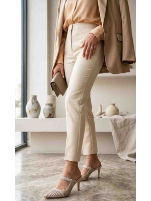 Frosty Shoes Taşlı Abiye Terlik