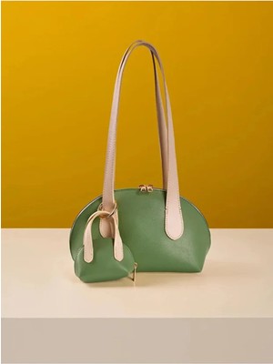 Rivina Mini Çantalı Charm Detaylı Uzun Saplı Kadın El ve Kol Çantası