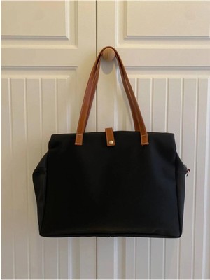 Rivina Kadın Geniş Hacimli Çok Gözlü Üniversite Okul Spor Seyahat Anne Bebek El ve Omuz Çantası